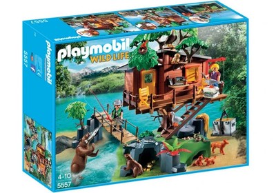 Playmobil 5557 Adventure Tree House - SOME parts missing