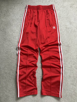 Adidas Firebird Trainingshose Gestreift Trefoil Pants Buntfalte Trackpants Retro
