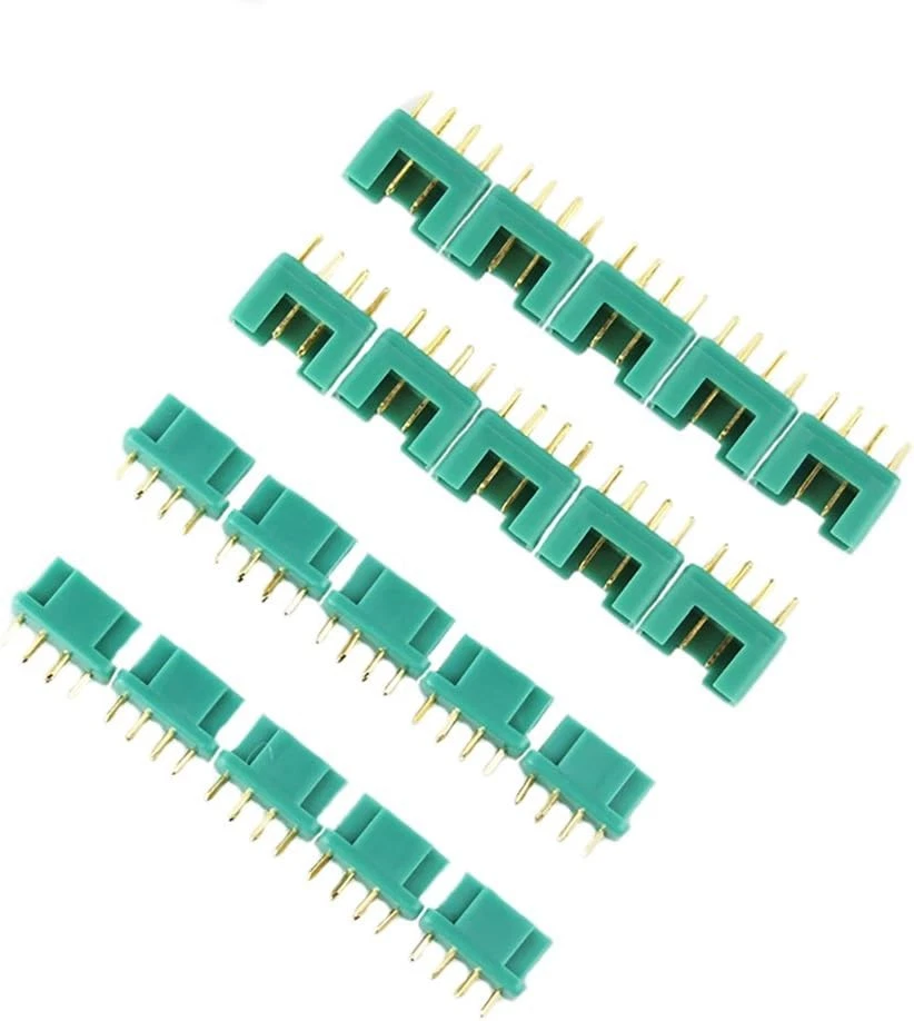 20 Pairs MPX Multiplex Connectors 6 Pin Plug Male and Female for RC LiPo...  - Image 2 of 4