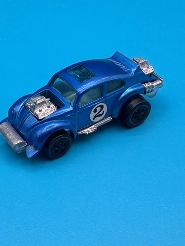 Hot Wheels Redline Blue Evil Weevil R/L Excellent Near Mint