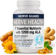 Nerve Supplement to Fortify Nerves – Doctor Formulated – Made in The USA – ALA,