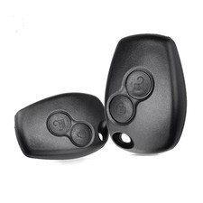 2 Button Key Fob Case Shell For Dacia Duster Logan Sandero Renault Modus Clio