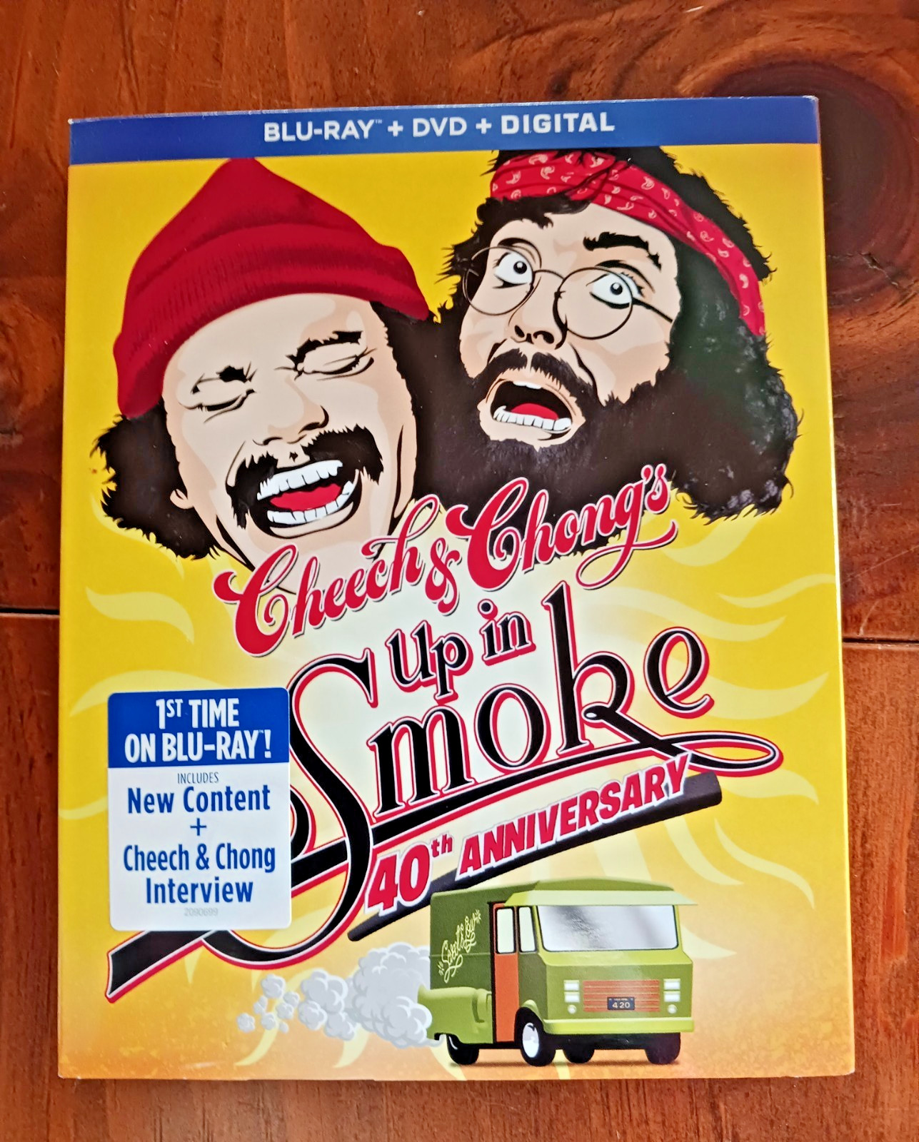 Cheech&Chong: Up in Smoke/40th Anni. Edi. (Blu-Ray+DVD+Digi); 2018; NEW, SEALED