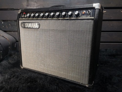 YAMAHA F100-112 Guitar Combo Amplifier Transistor Works Tested Japan MG01 22.0