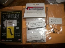 Glock Pistol Parts Pyramid Trigger and Diamond Spring and Kit Various Pull