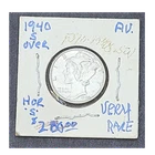 1940-S San Francisco Mercury Dime 10C Silver Business Strike 0.9 Ungraded