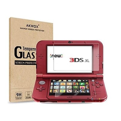 AKWOX (2 in 1) Tempered Glass Screen Protector + HD Clear Crystal PET Screen... 