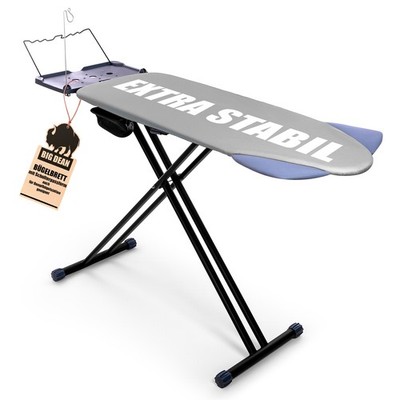 Bugelbrett XXL (120x45 cm Bugelflache) inkl. ausklappbarer Schulterpassform