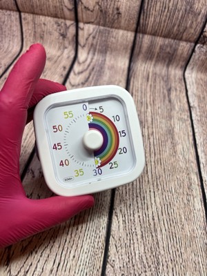 60 Minuten Countdown visueller Timer Kinder Zeit Bildung Werkzeug 1 Stunde lauter Alarm