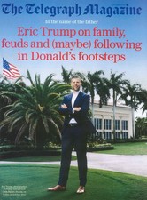 UK Telegraph Magazine: Eric Trump, Andy Murray, Richard Madeley, Fashion 8.11.25