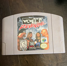THQ WCW/nWo Revenge Nintendo 64 N64 Wrestling Game, E, NTSC-U/C