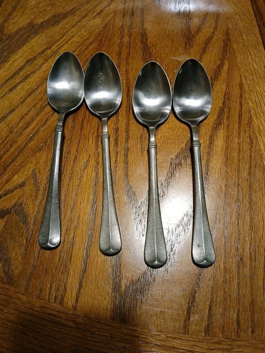 Vintage Pewter Spoons In Collectible Pewter Metalware for sale | eBay