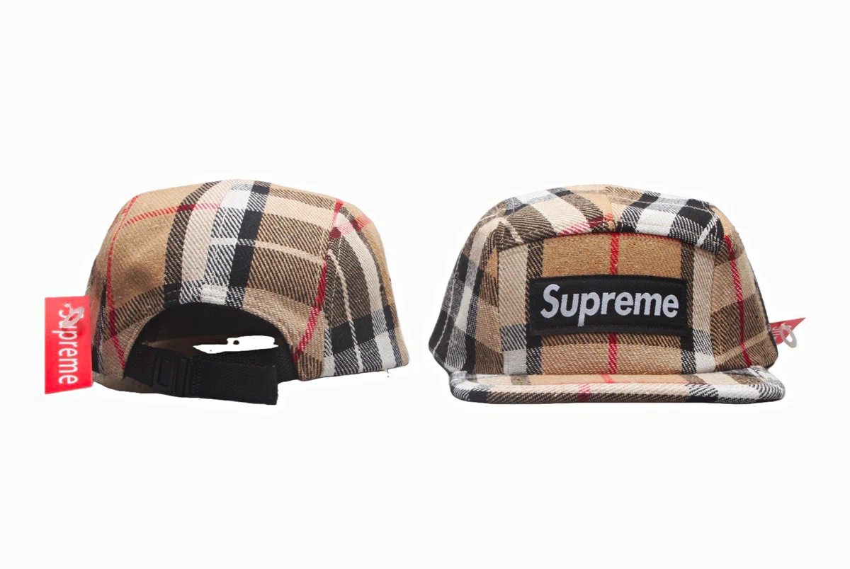 Supreme Plaid Hats for Men Just Listed 2026