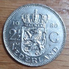 Netherlands 2.5c Gulden 1980 Coin