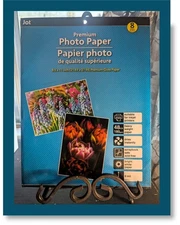 Jot Premium Glossy Photo Paper – 8.5" x 11", 8 Sheets, 180 GSM – New/Sealed