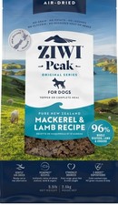 ZIWI Peak Air-Dried Dog Food  All Natural  Grain Free Mackerel and Lamb, 5.5 lb 