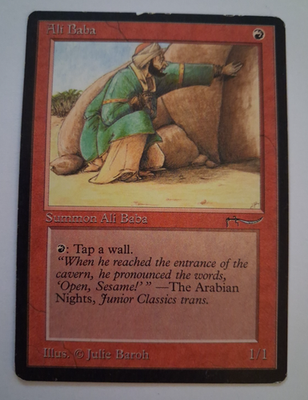 #ad #ad Ali Baba HP Arabian Nights MTG Magic the Gathering $18.95