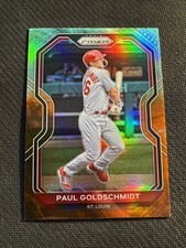 2021 Panini Prizm Baseball Paul Goldschmidt Cosmic Haze Prizm Cardinals #47