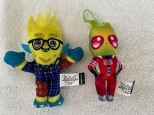 Lot Of 2 2023 McDonald s The Masked Singer Plush Happy Meal Toy 19 2
