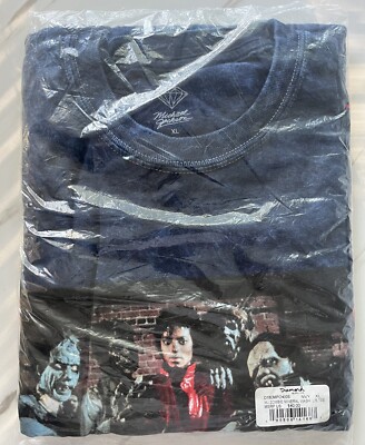 Diamond Supply Co Michael Jackson Zombie Shirt New Mineral Wash XL Ships ASAP  