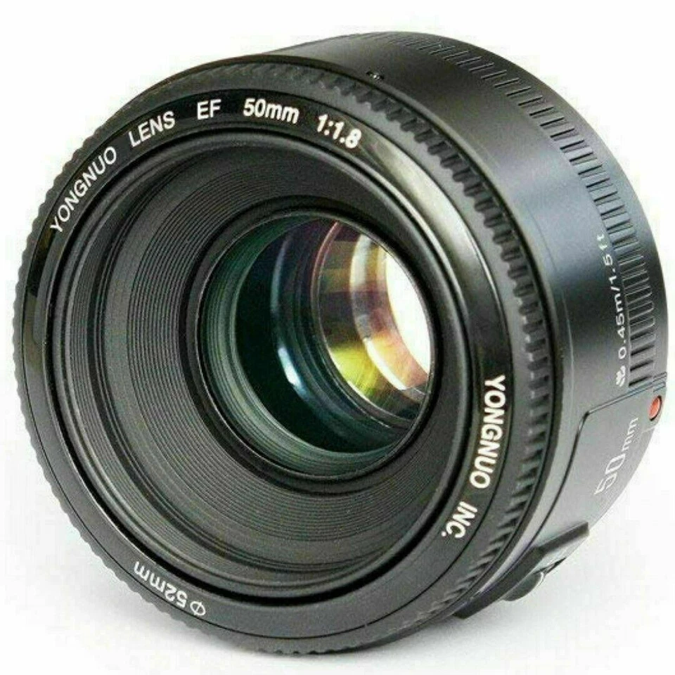 50mm F1.8 Lens for Canon EOS T2i T3 T4i T6i XSi 50D 60D 70D 80D 700D 750D 760D - Image 4 of 4