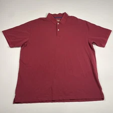 The Foundry Supply Co. Shirt Men’s 2XLT Tall Red Short Sleeve Polo