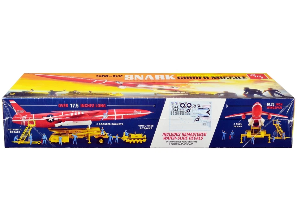 Kit de modelo Skill 2 Northrop SM-62 Snark míssil guiado intercontinental escala 1/48 - Imagem 4 de 4