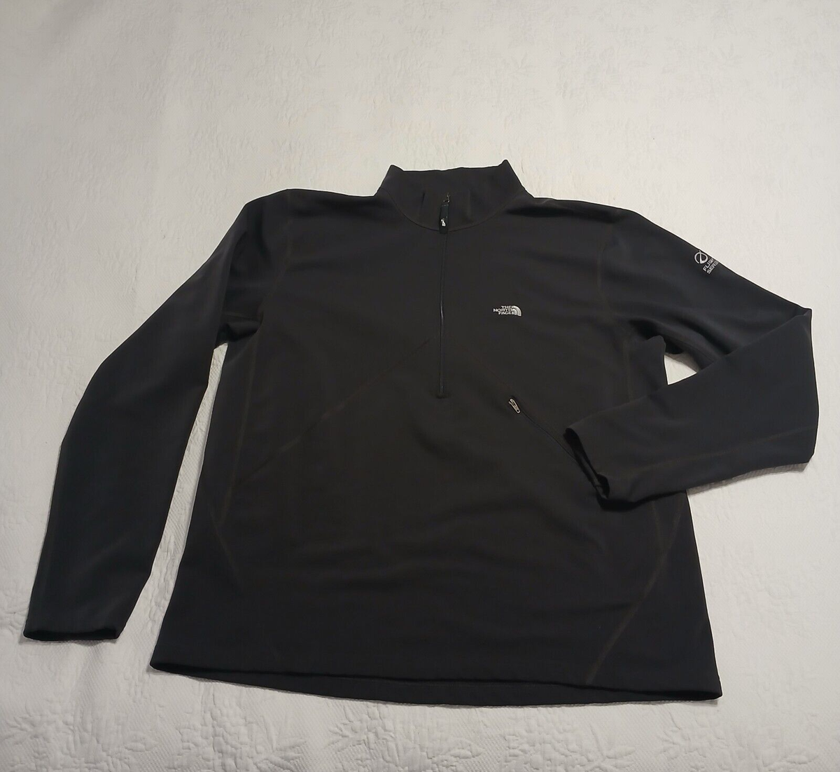 The North Face Mens Jacket XXL 1/2 Zip Flight Series Black