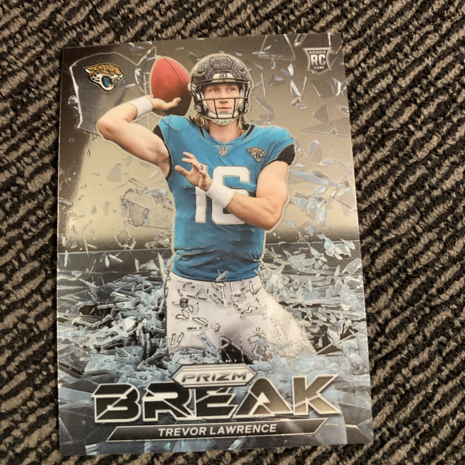 2021 Panini Prizm Trevor Lawrence Rookie Prizm Break #PB-6 Jacksonville Jaguars