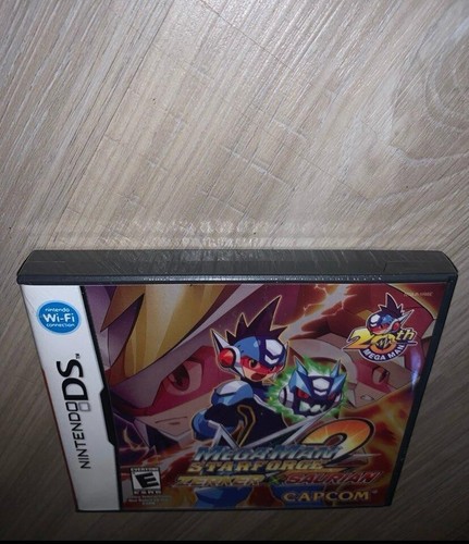 Brand New Sealed Mega Man Star Force 2: Zerker X Saurian (Nintendo DS) Mint - Picture 3 of 5