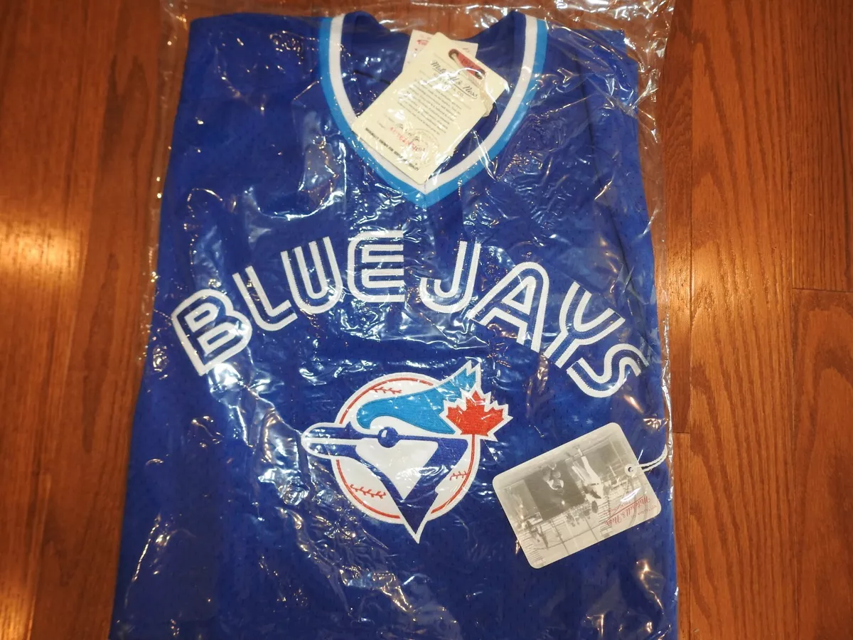 Authentic Mitchell & Ness Toronto Blue Jays #29 Baseball Jersey New Mens $90