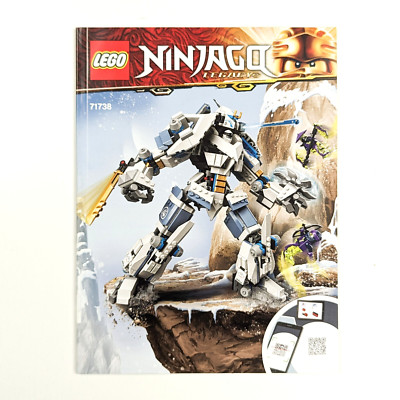 New LEGO® NINJAGO Zane's Titan Mech Battle Set 71738