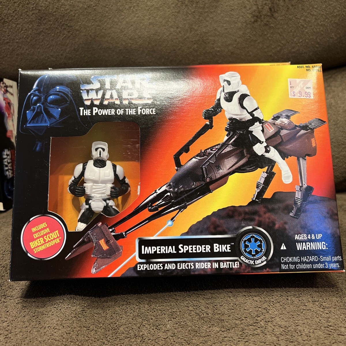 特撮 STAR WARS Imperial AT-ST & Speeder Bike Amazon.com: Star Wars Power of the Jedi IMPERIAL AT-ST SCOUT