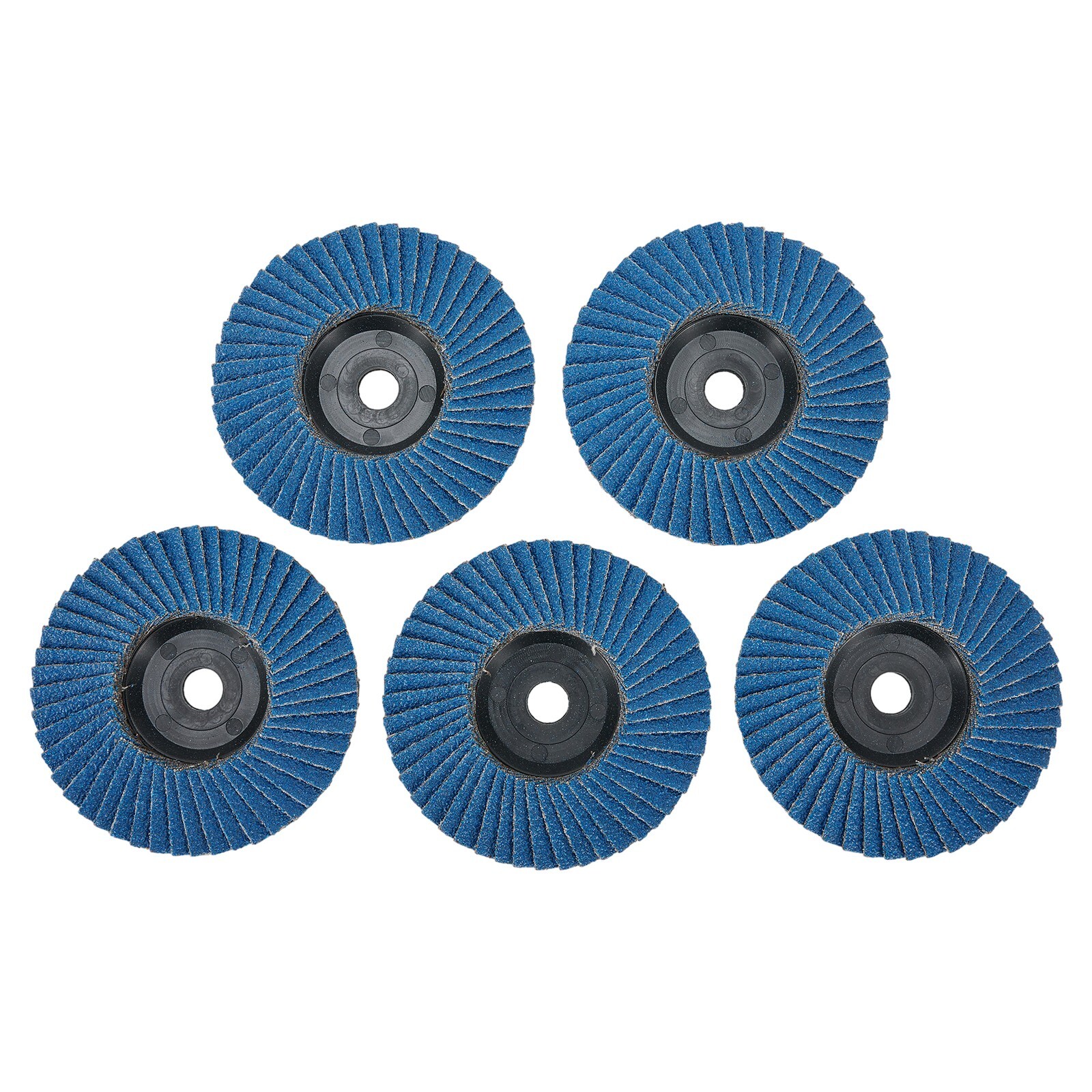 75mm 5pcs Grinding Discs Blue Flap For Angle Grinder Zirconium Corundum