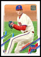 2021 Topps Update #US218 Connor Brogdon Rookie Card Philadelphia Phillies /RC