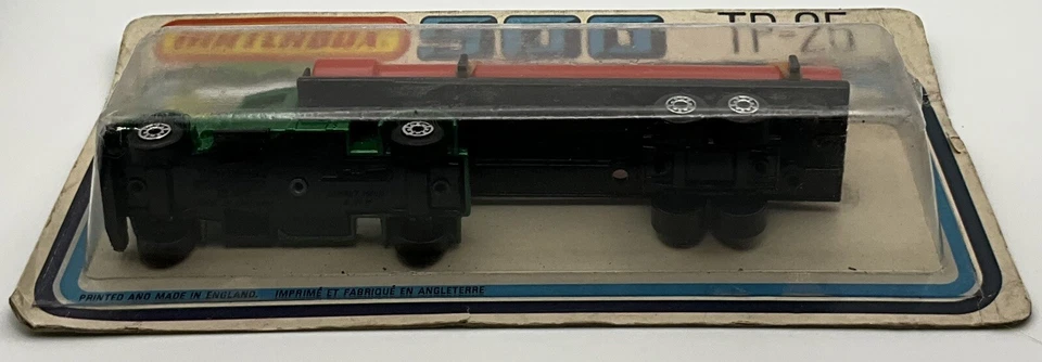 1979 Matchbox Lesney 900/Two Packs Pipe Truck TP-25 (Black Trailer) - Image 4 of 4