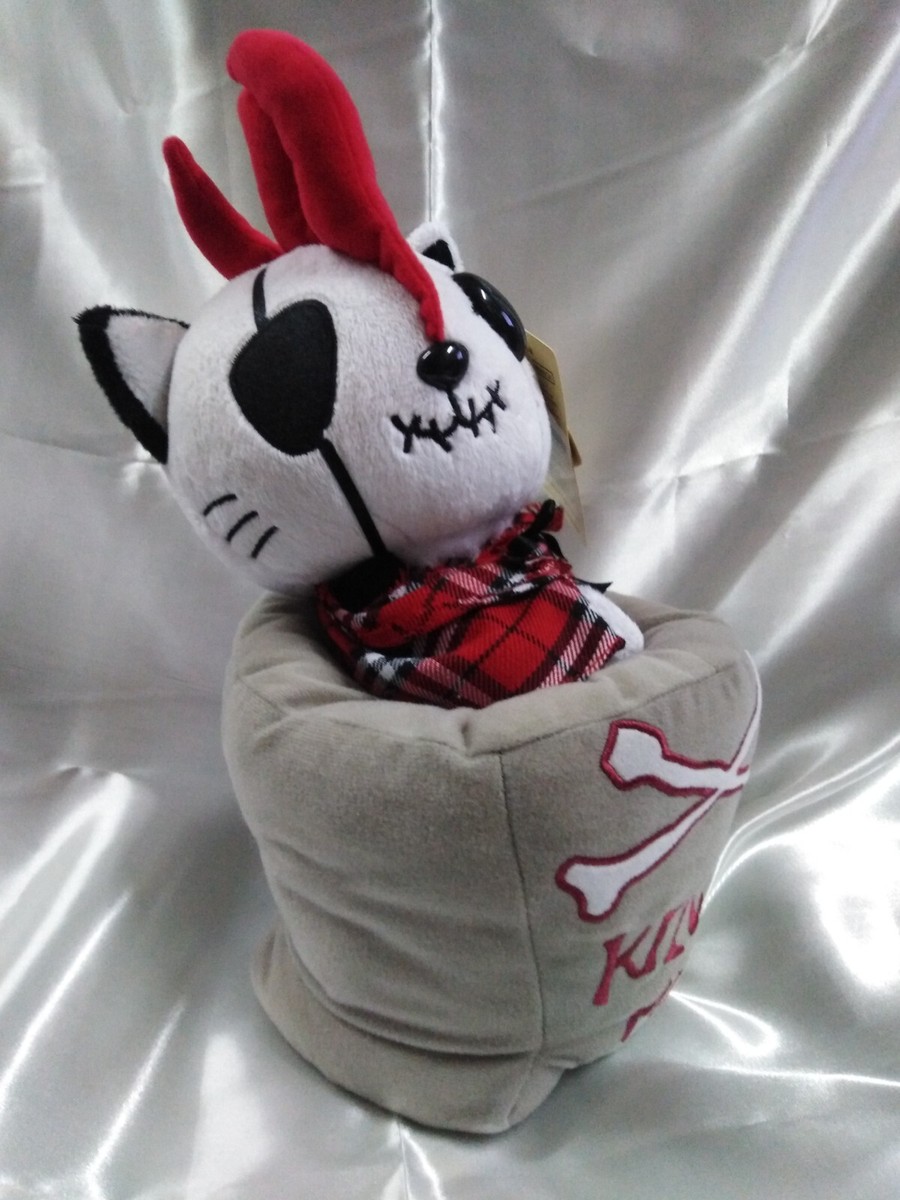 Hangry Angry Scary Moving Plush Doll Japan Punk Band Old