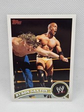 Byron Saxton 2011 Topps WWE NXT Rookie Card #86 Wrestling NM