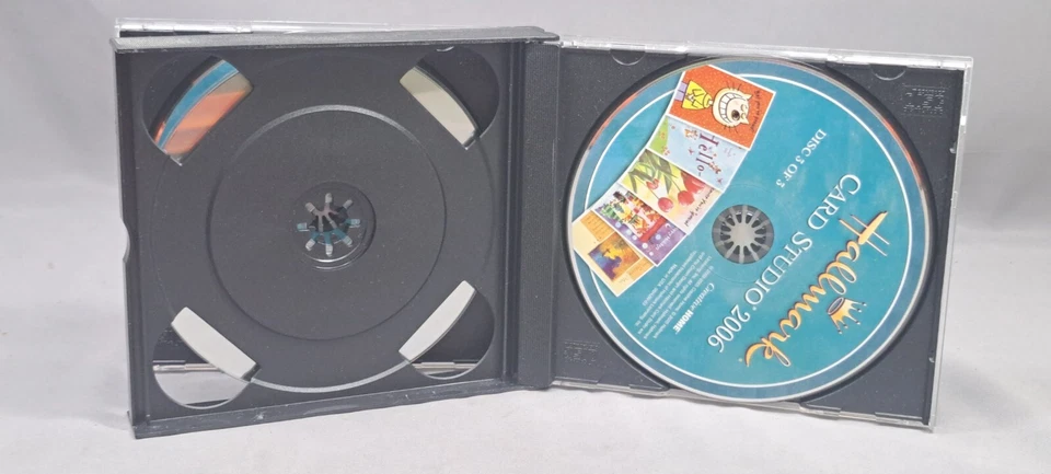 Hallmark Card Studio 2006 PC 3 CD-ROMs Creative Home for Windows 98/Me/2000/XP - Image 2 of 4