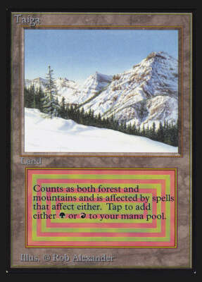 Magic: the Gathering MTG Taiga [Collectors' Edition] Graded CGC