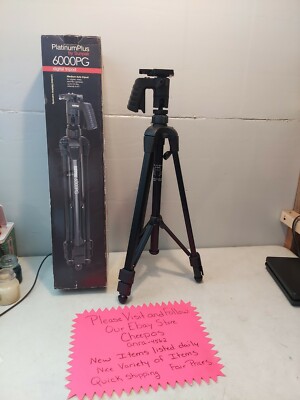 Platinum Plus By Sunpak 6000PG Digital Tripod