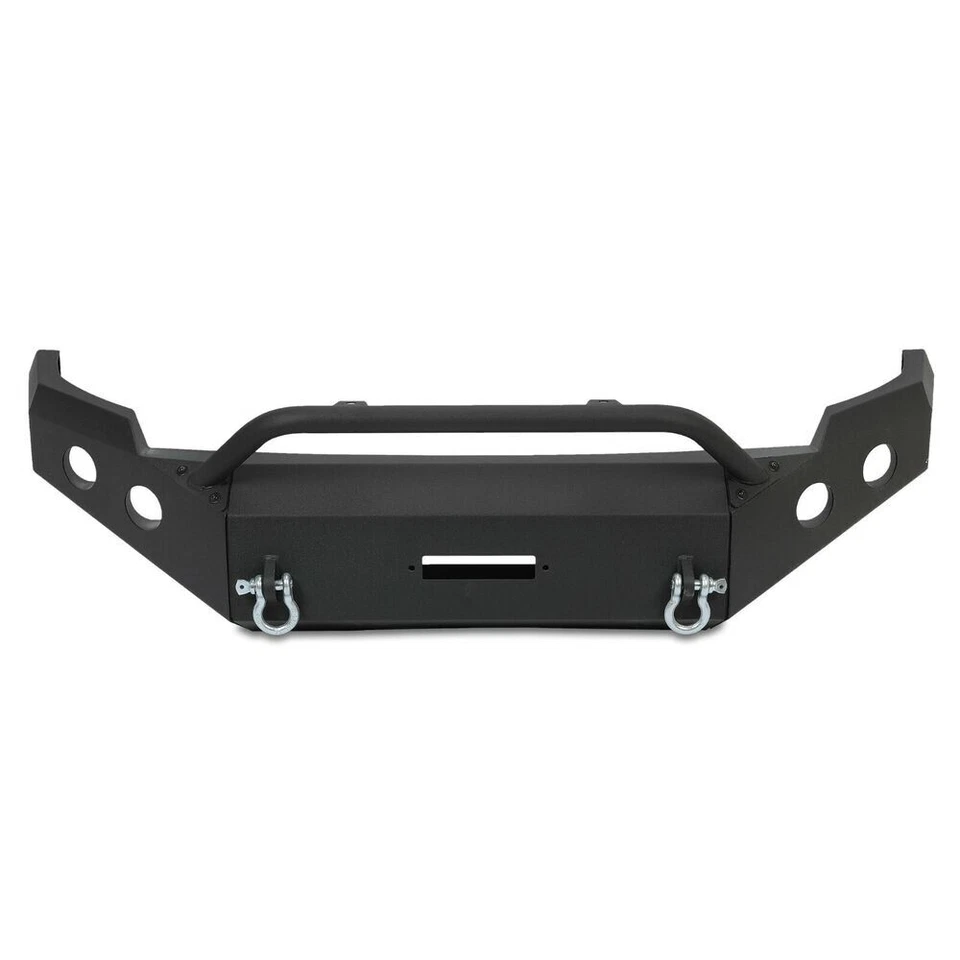 Steel Face Bumper For 2011-2014 Chevy Silverado 2500HD 3500HD Powder Coated - Image 2 of 4
