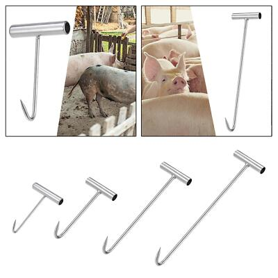 #ad Manhole Hook Tool Single Hook Drain Cover Steel Lifter Sewer Heavy Duty Well Lid $14.48