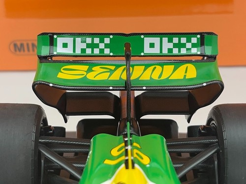#81 Piastri McLaren MCL38 Monaco GP 2024 Senna Diecast F1 Car 1/18 Minichamps - Picture 14 of 18