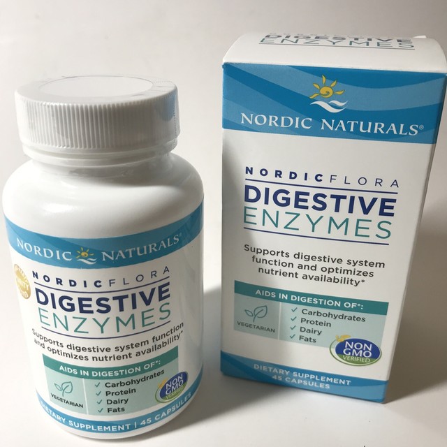 Nordic Naturals Flora Digestive Enzymes 45ct for sale online eBay