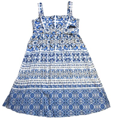 NWT Tuckernuck Majolica Tile Margaret In Blue White Cotton Tank Midi Dress XXXL | eBay NWT Tuckernuck Majolica Tile Margaret In Blue White Cotton Tank Midi Dress XXXL | eBay