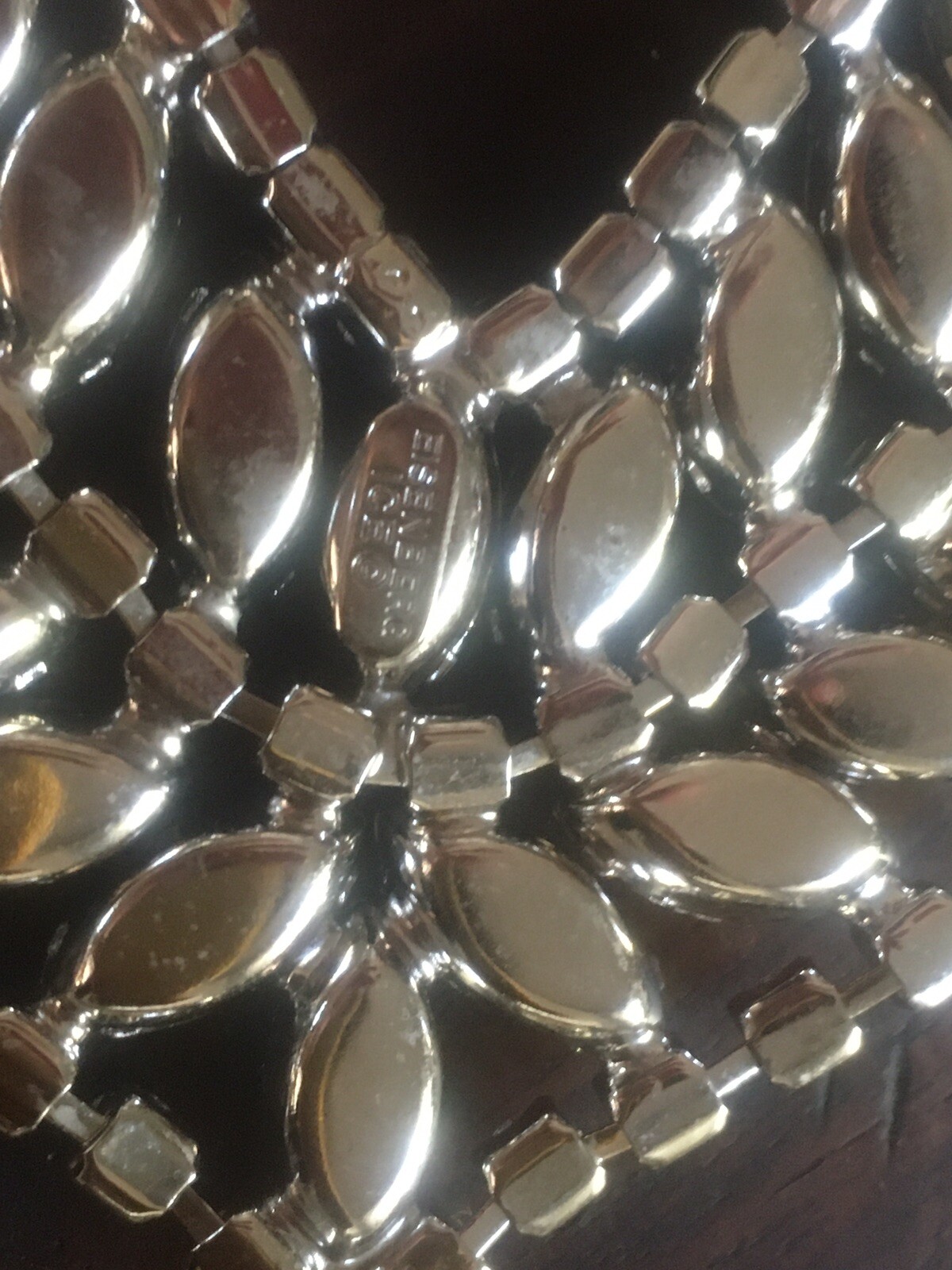 Stunning Eisenberg Statement Piece Rhinestone Nec… - image 4