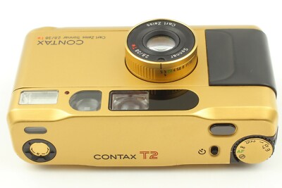 READ!【 EXC+5 】 Contax T2 Gold 35mm Point&Shoot Film Camera READ!【 EXC+5 】 Contax T2 Gold 35mm Point&Shoot Film Camera