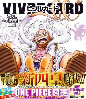 ONE PIECE VIVRE CARD NEW STARTER SET Vol.2 Binder & 16 Vivre ONE PIECE VIVRE CARD NEW STARTER SET Vol.2 Binder & 16 Vivre
