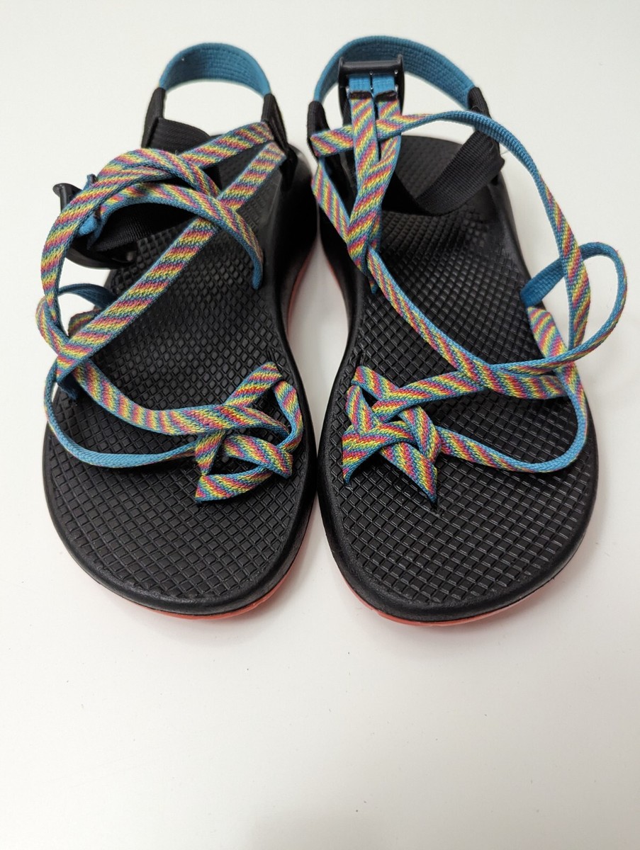 Chaco ZX/2 Classic Sandals Womens Sz 7 Rainbow Multicolor Comfort